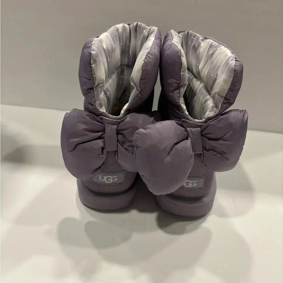 Ugg K Bailey Bow Maxi Boots Girls Size 5 - Picture 3 of 6